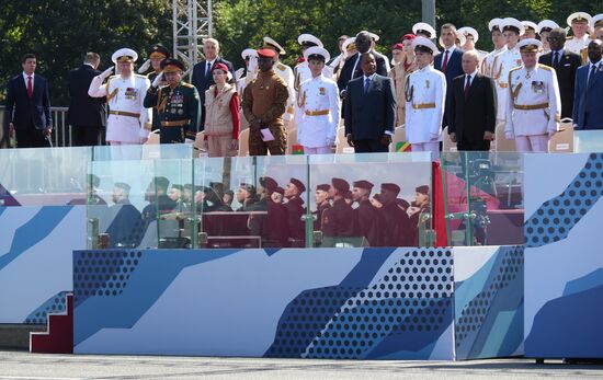 Russia Putin Navy Day