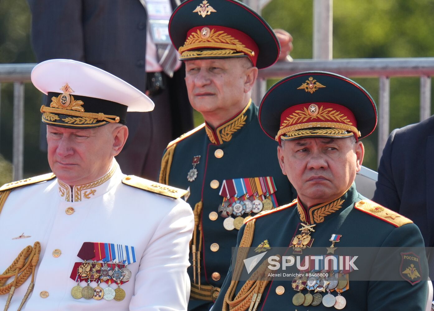 Russia Putin Navy Day