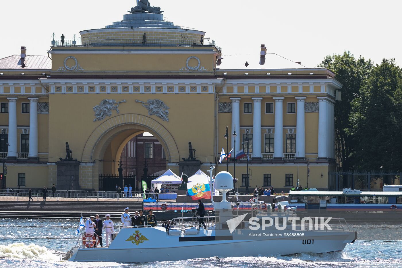 Russia Putin Navy Day