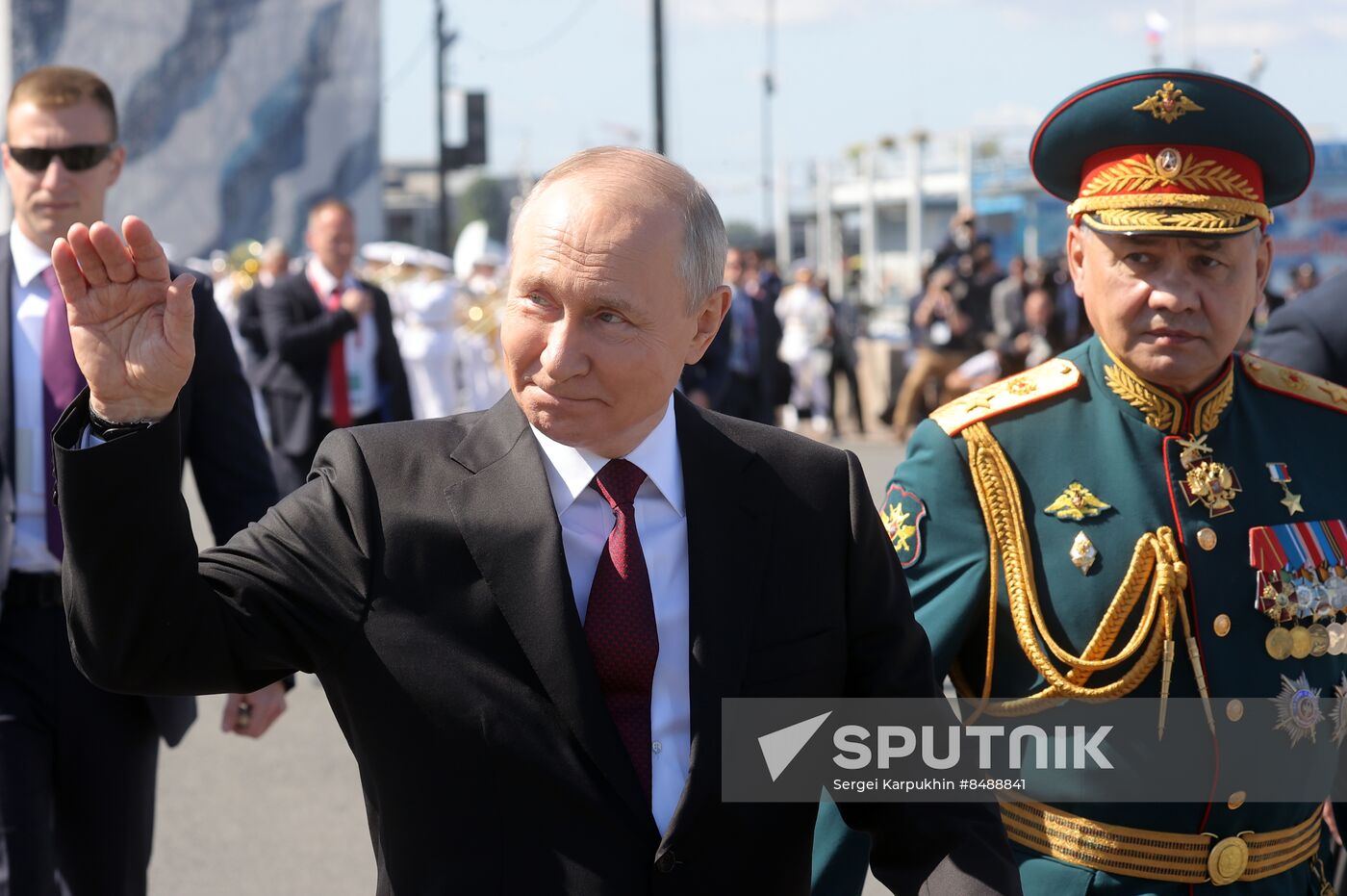 Russia Putin Navy Day