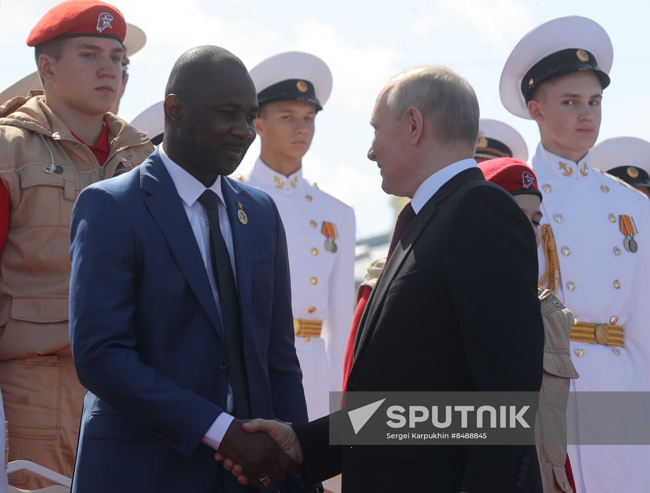 Russia Putin Navy Day