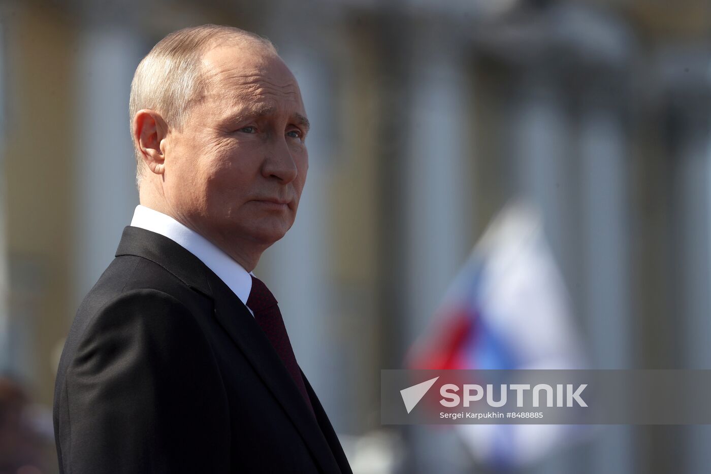 Russia Putin Navy Day