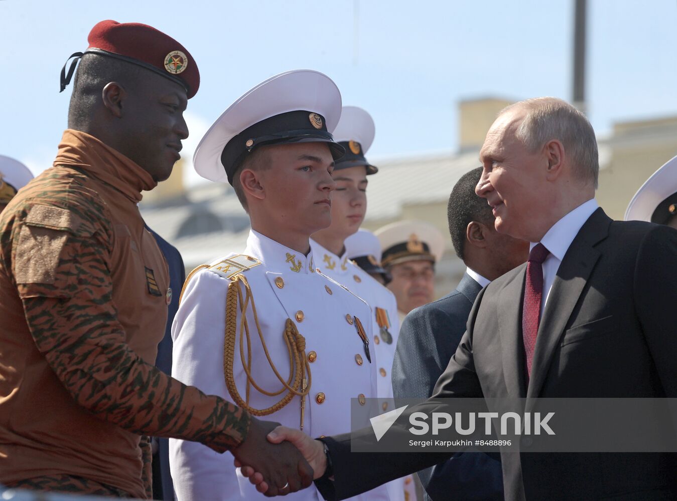 Russia Putin Navy Day