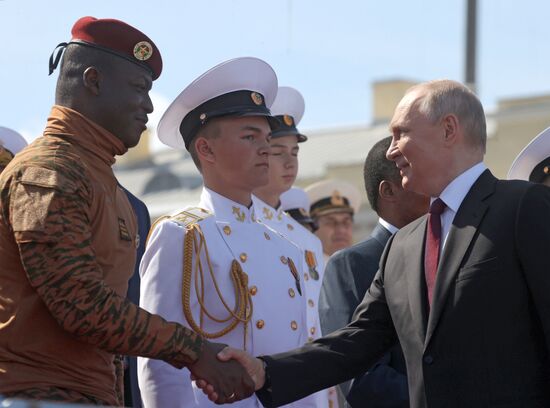 Russia Putin Navy Day