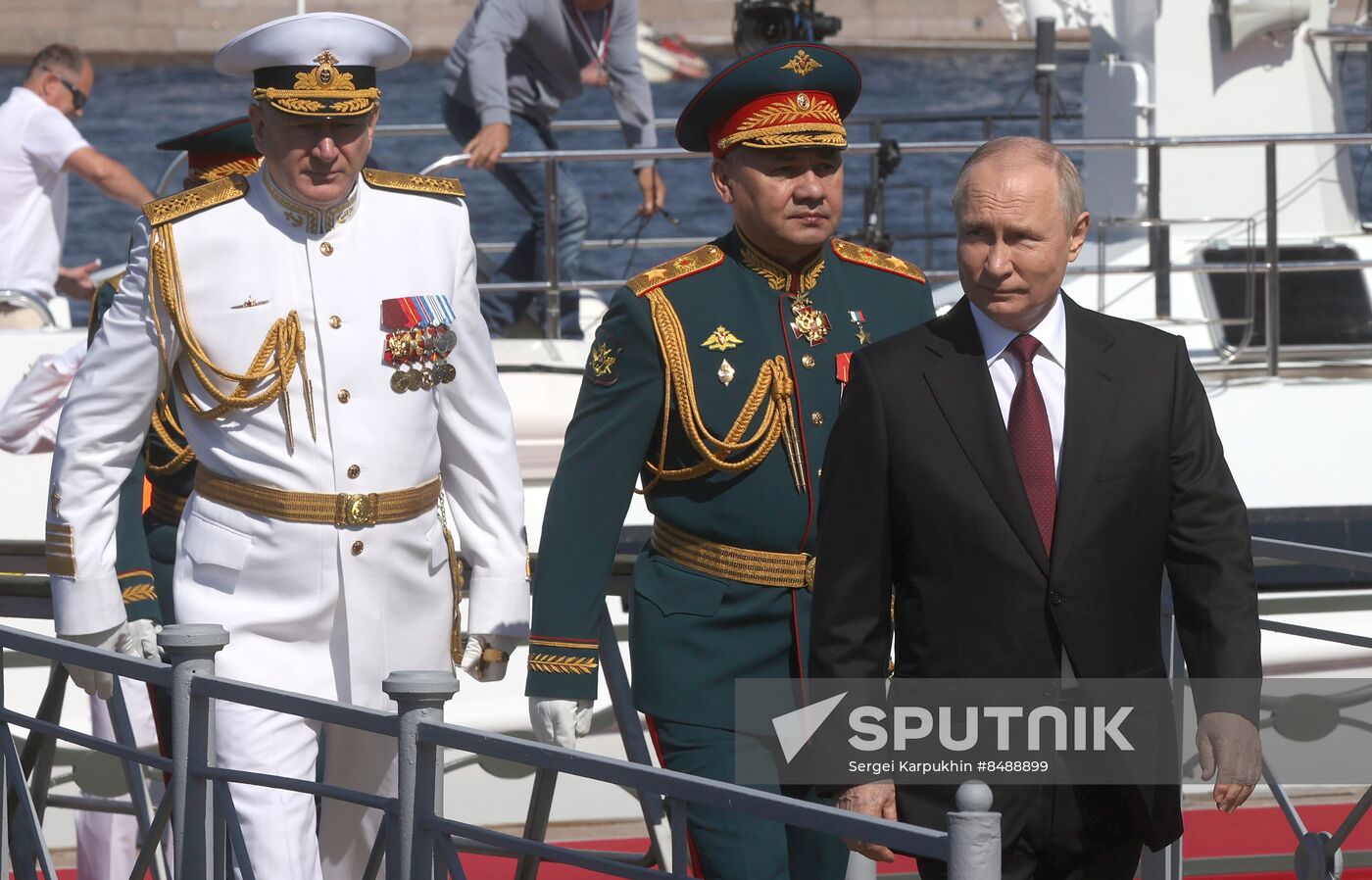 Russia Putin Navy Day