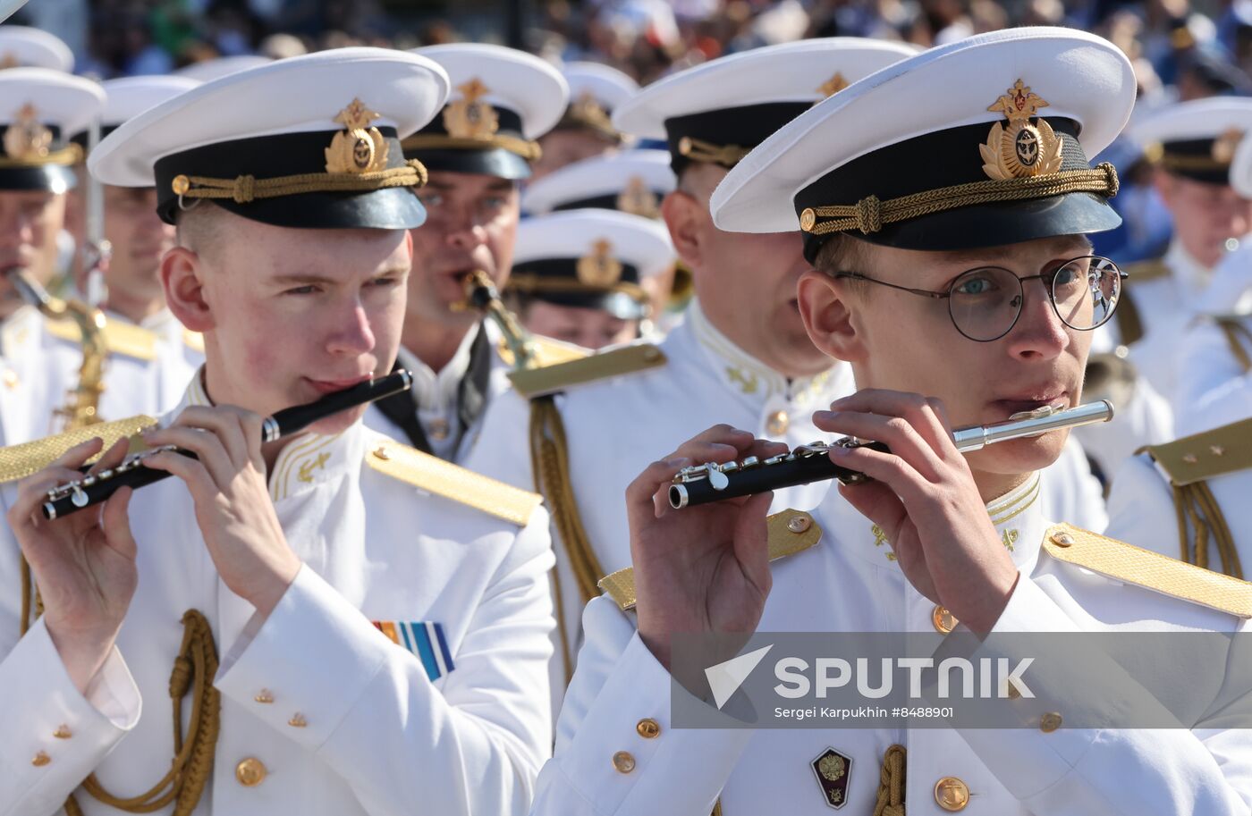 Russia Putin Navy Day