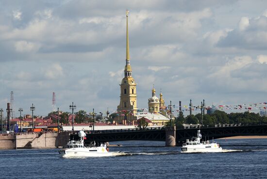 Russia Putin Navy Day