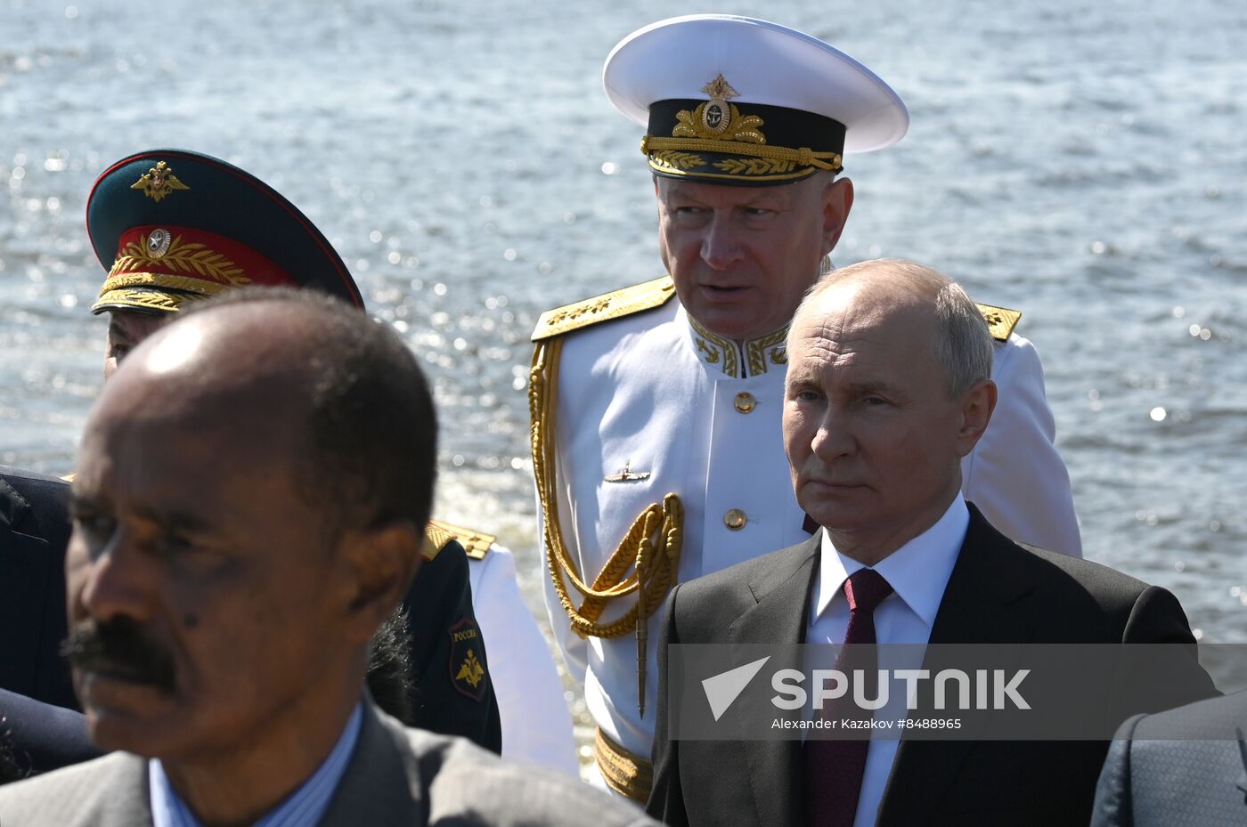 Russia Putin Navy Day