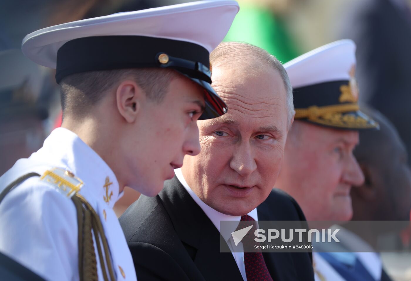 Russia Putin Navy Day