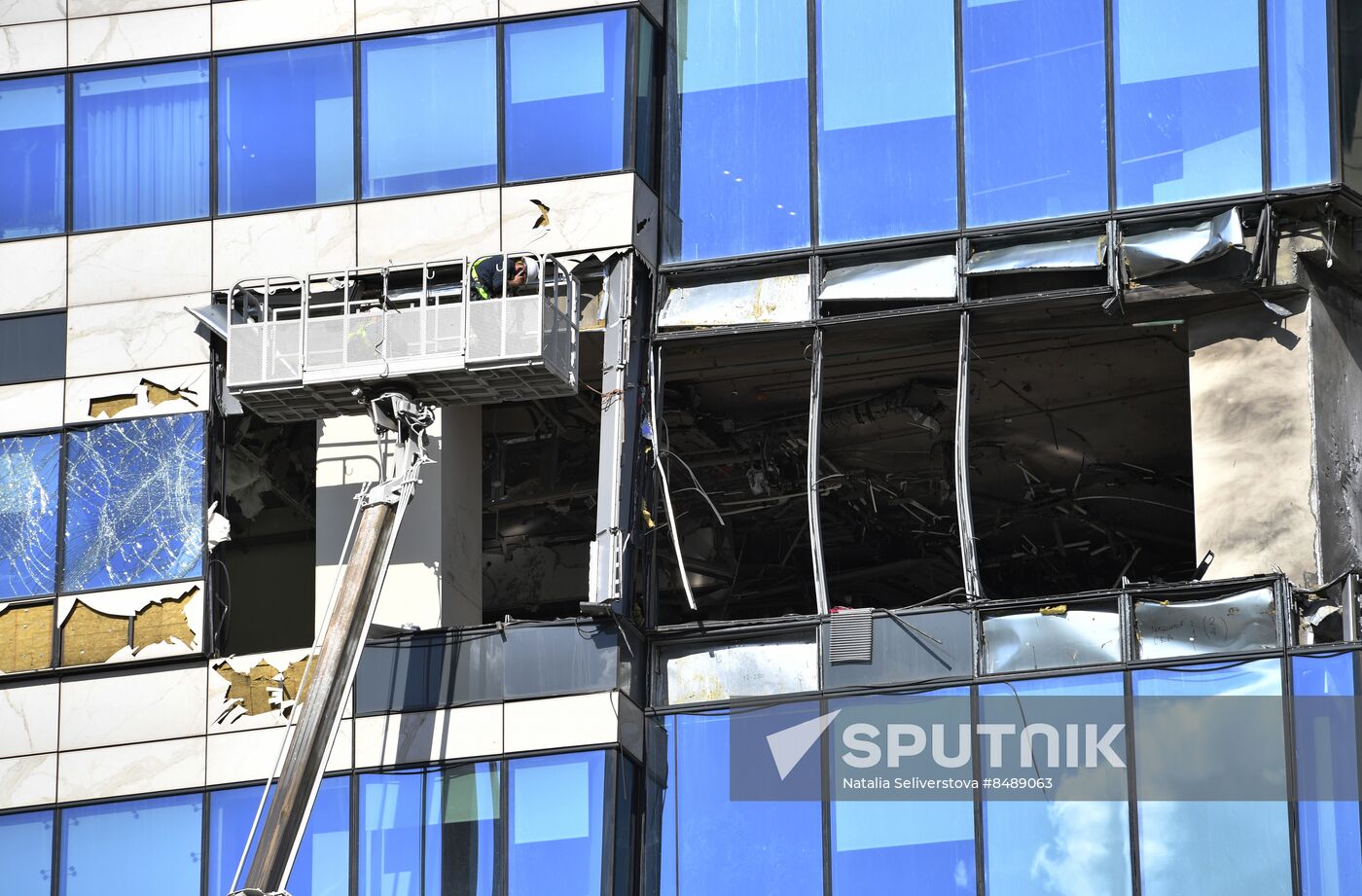 Russia Moscow Drone Attack