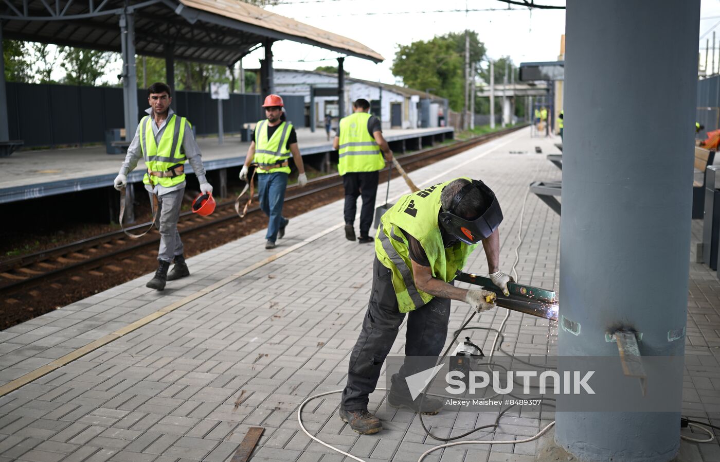 Russia Transport Moscow Central Diametres Construction