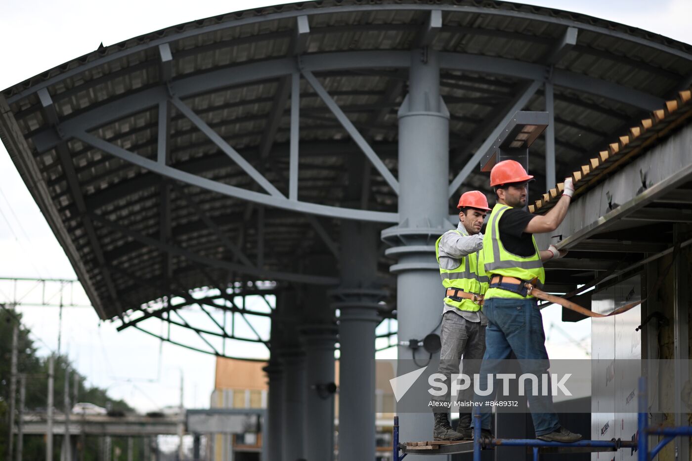 Russia Transport Moscow Central Diametres Construction