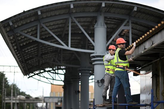 Russia Transport Moscow Central Diametres Construction