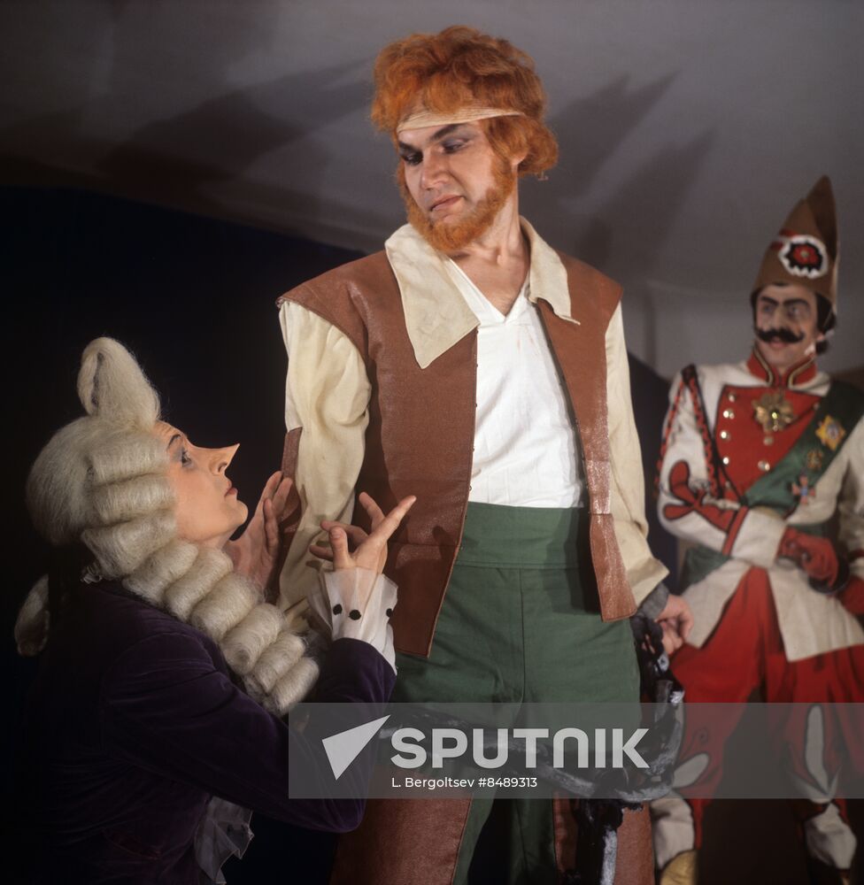 Opera The Three Fat Men staged at Natalya Sats Children's Musical Theater