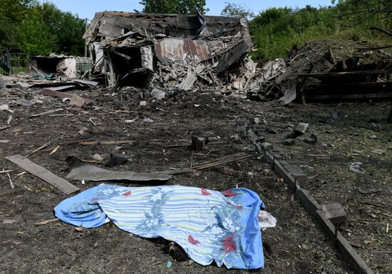 Russia Ukraine Military Operation Shelling