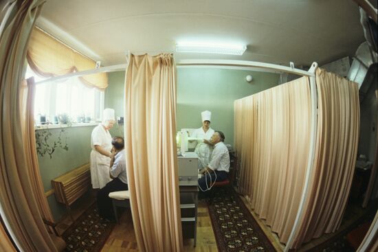 Kiembai asbestos mining and processing plant