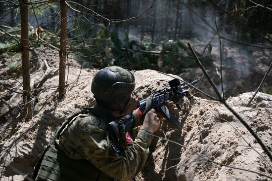 Russia Ukraine Military Operation Assault Units