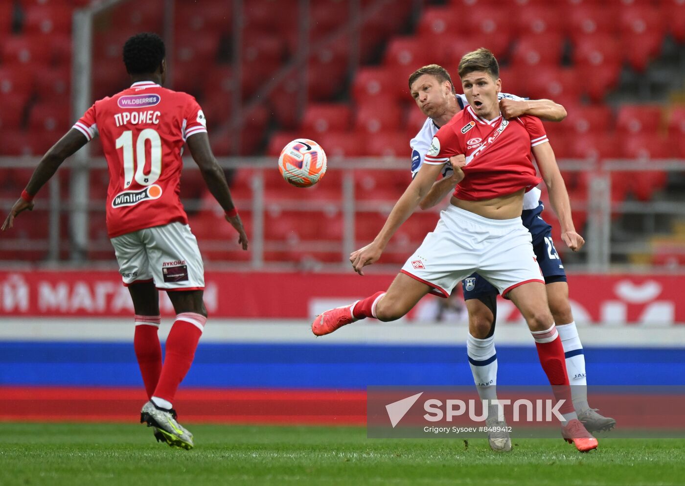 Russia Soccer Premier-League Spartak - Baltika