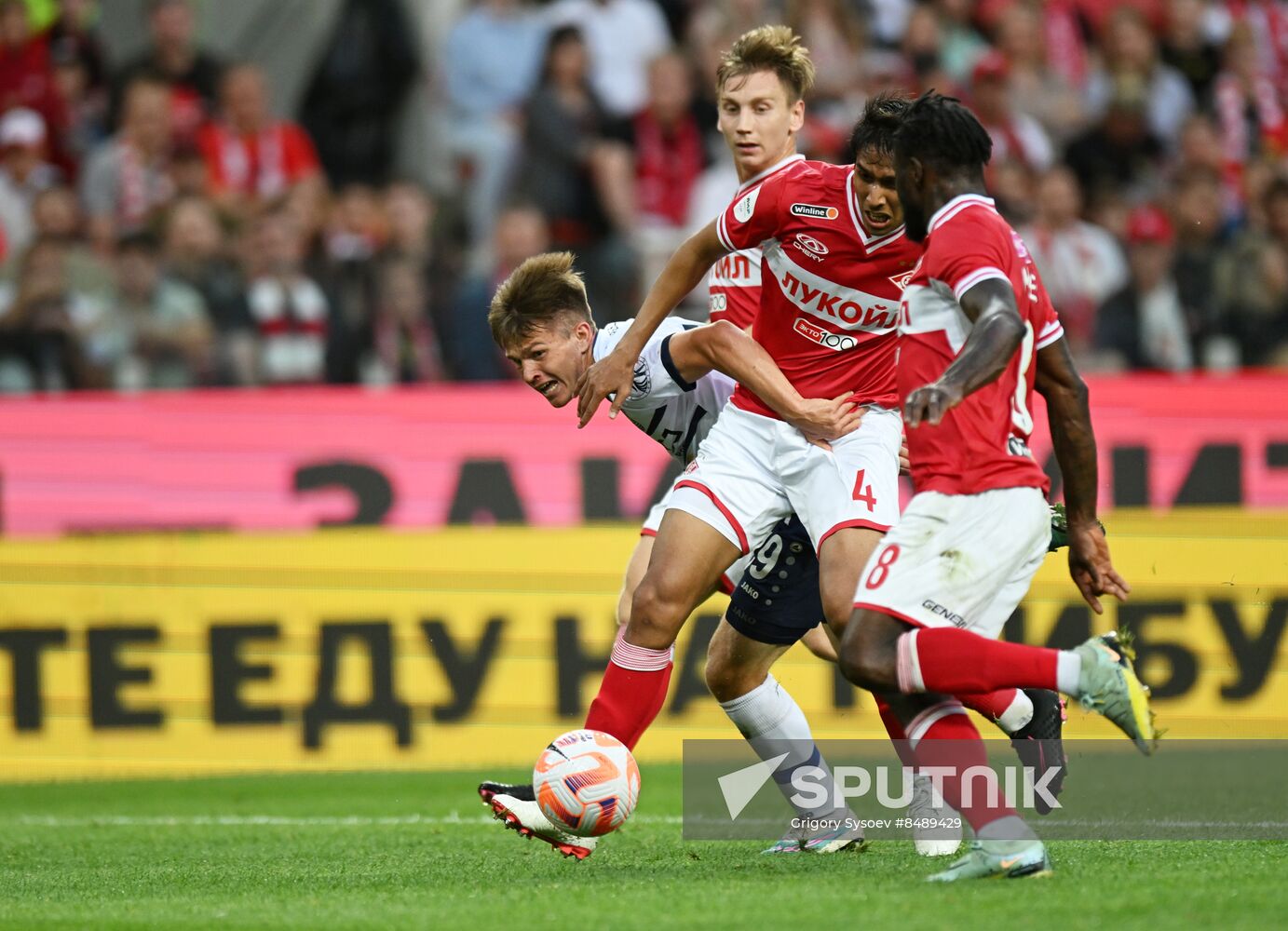 Russia Soccer Premier-League Spartak - Baltika