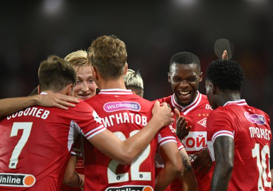 Russia Soccer Premier-League Spartak - Baltika