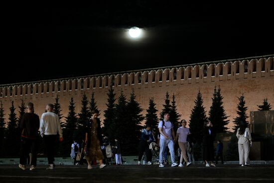 Russia Supermoon