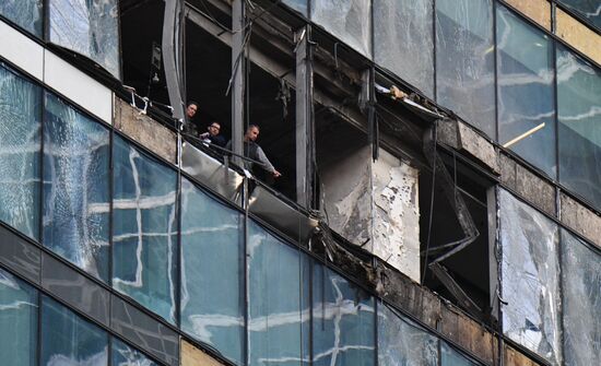 Russia Moscow Drone Attack