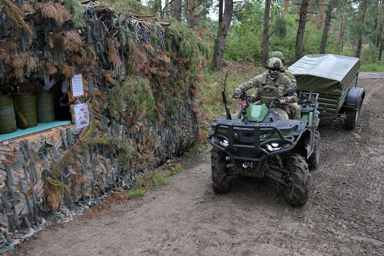 Russia Ukraine Military Operation Logistics Support Units