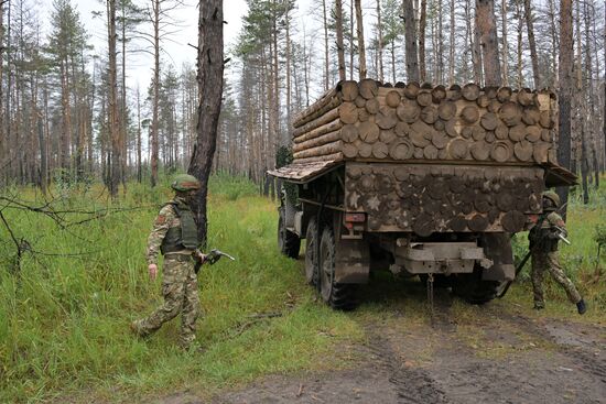 Russia Ukraine Military Operation Logistics Support Units