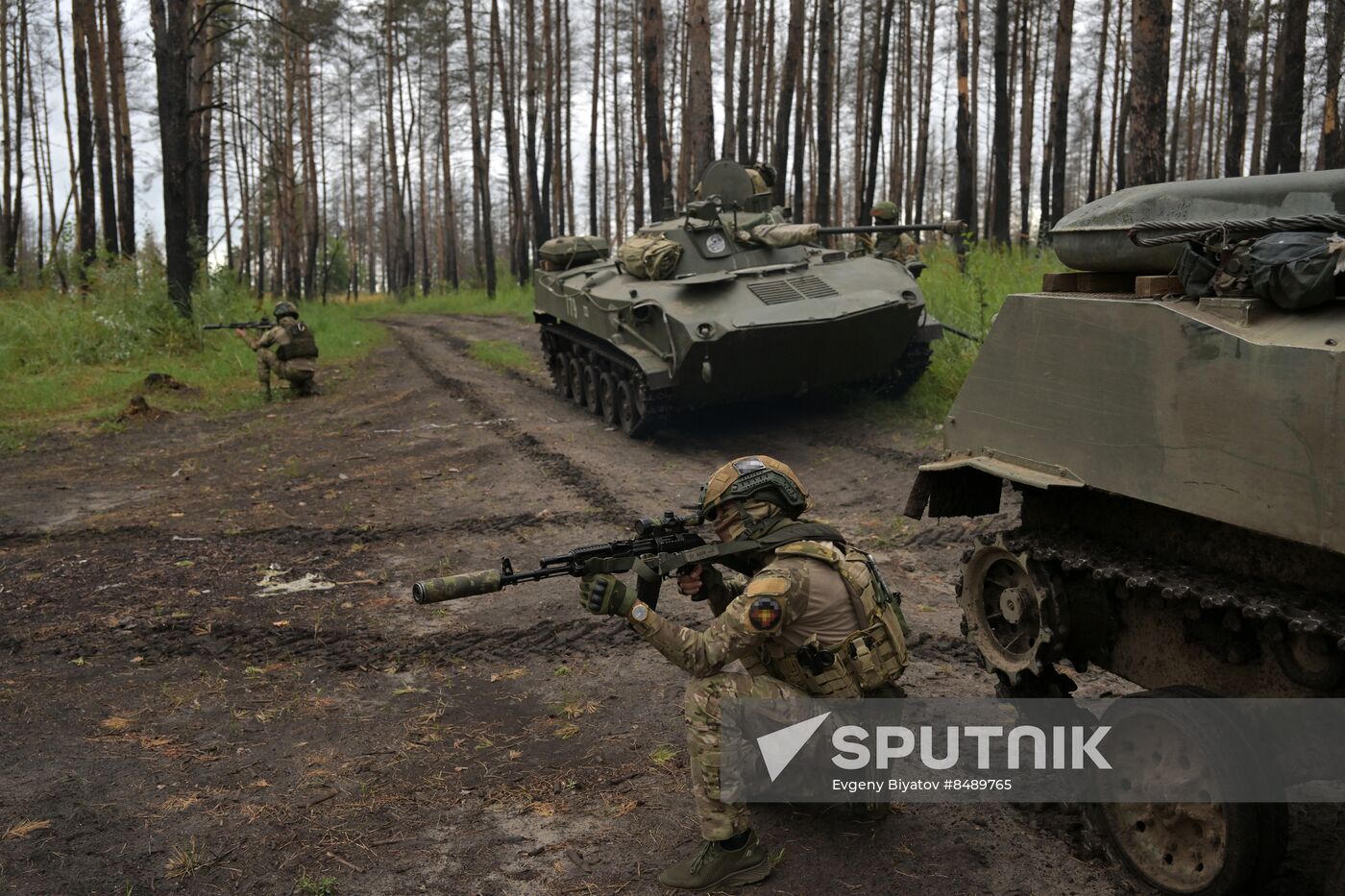 Russia Ukraine Military Operation Logistics Support Units