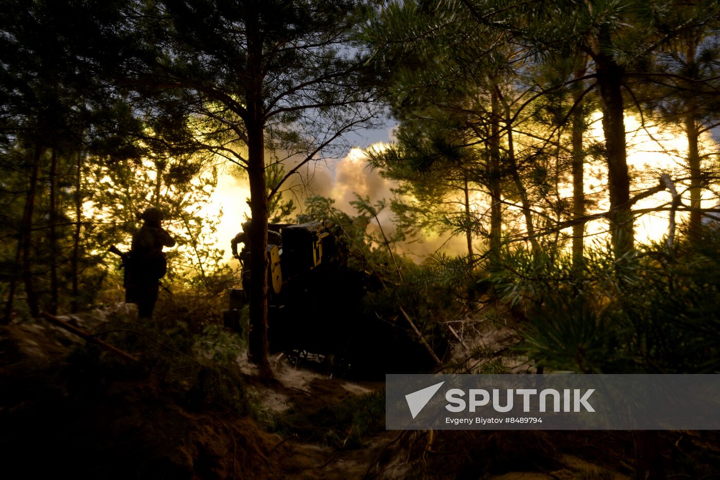 Russia Ukraine Military Operation Howitzers