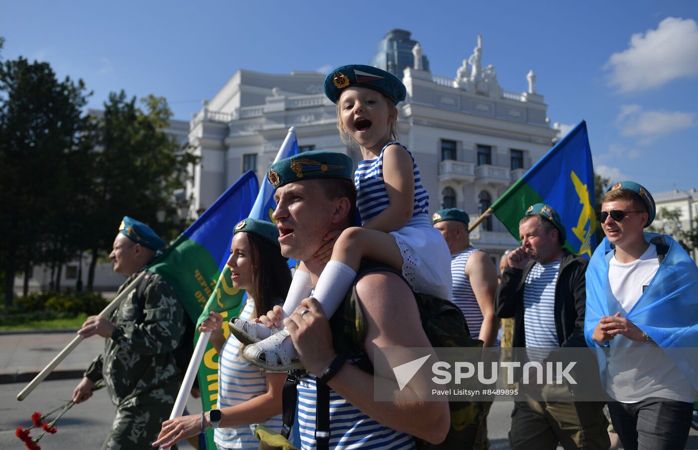Russia Regions Airborne Forces Day