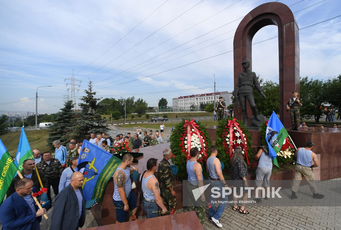 Russia Regions Airborne Forces Day