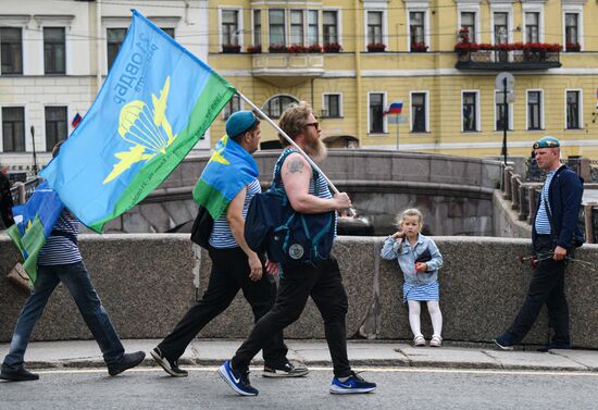 Russia Regions Airborne Forces Day