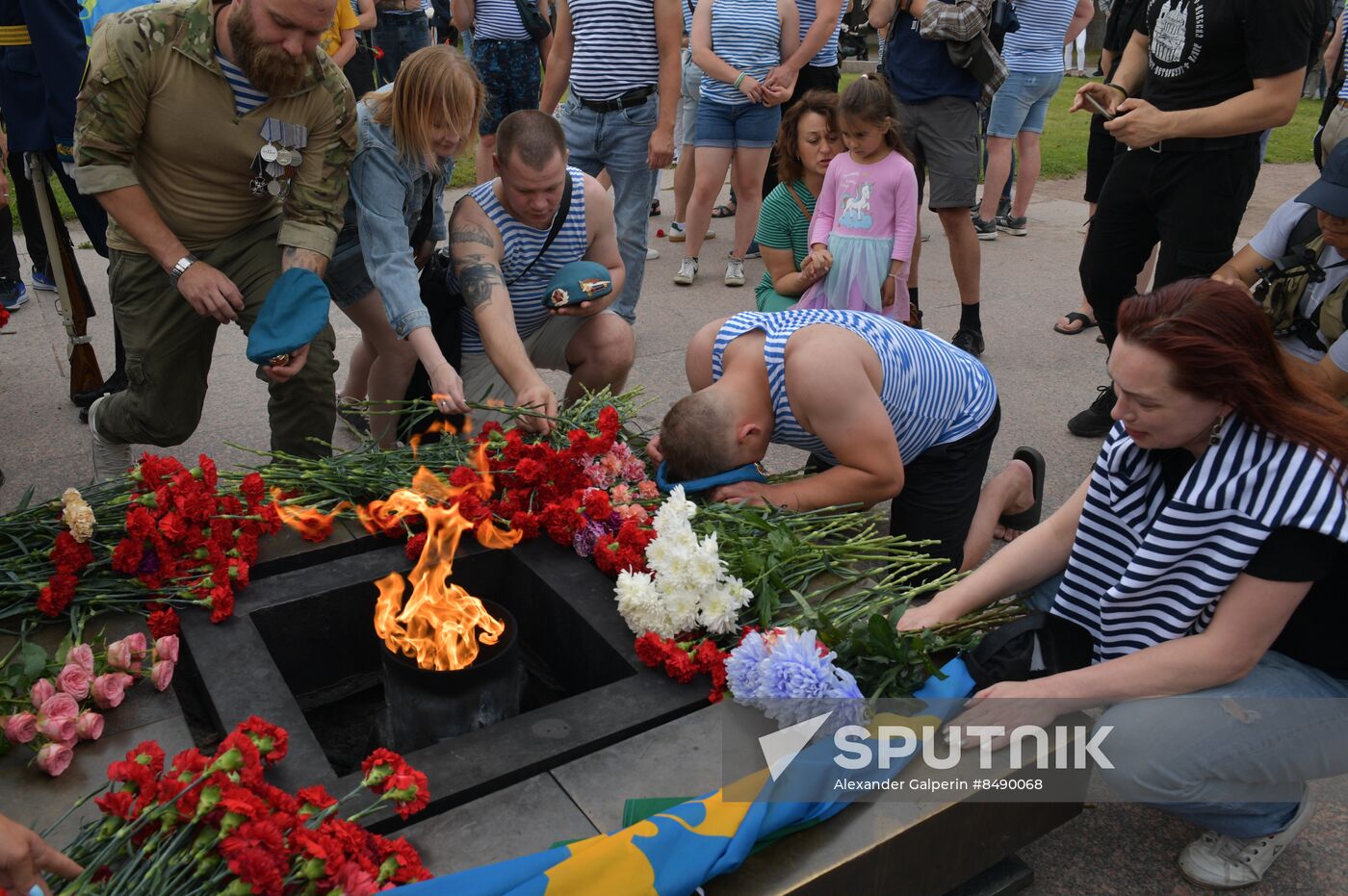 Russia Regions Airborne Forces Day