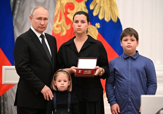 Russia Putin State Awards Presentation