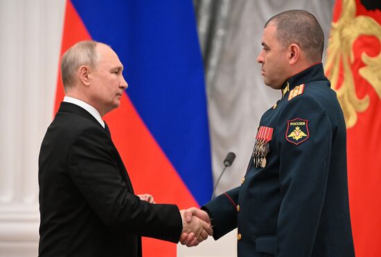 Russia Putin State Awards Presentation