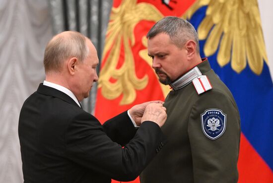 Russia Putin State Awards Presentation