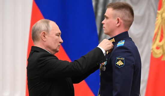 Russia Putin State Awards Presentation