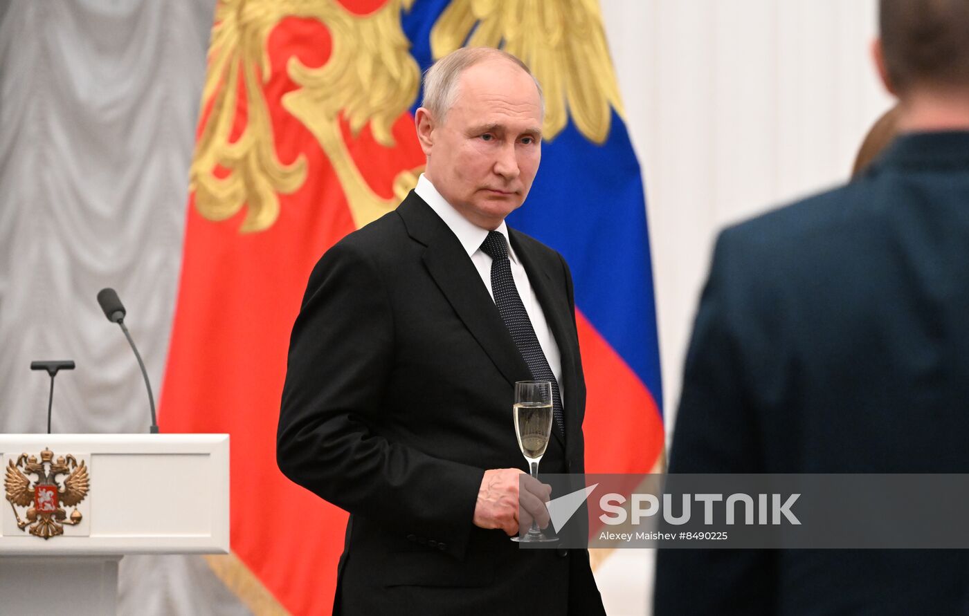 Russia Putin State Awards Presentation