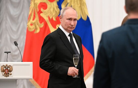 Russia Putin State Awards Presentation