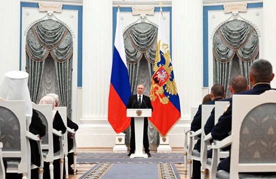 Russia Putin State Awards Presentation