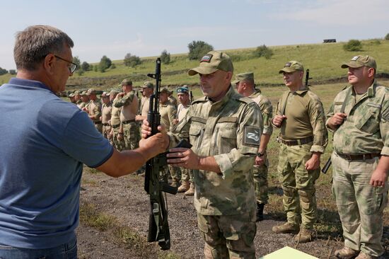 Russia Territorial Defence Units Training