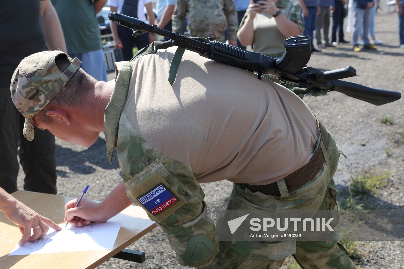 Russia Territorial Defence Units Training