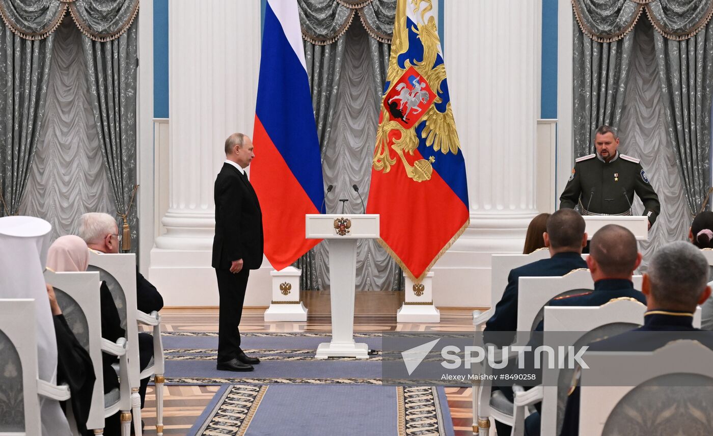 Russia Putin State Awards Presentation