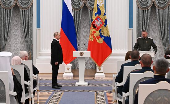 Russia Putin State Awards Presentation