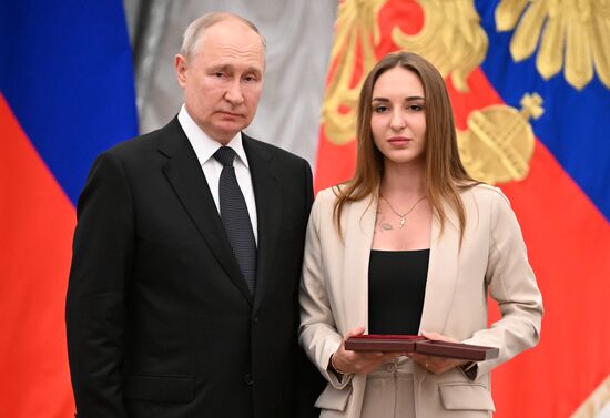 Russia Putin State Awards Presentation