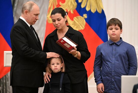 Russia Putin State Awards Presentation