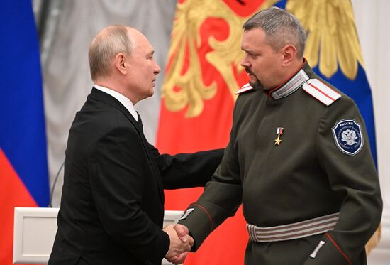 Russia Putin State Awards Presentation