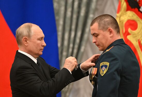 Russia Putin State Awards Presentation