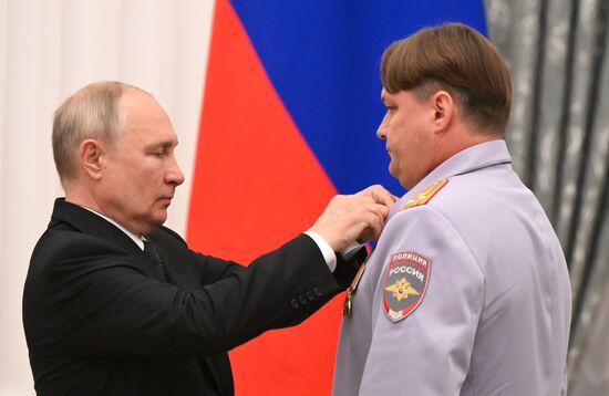 Russia Putin State Awards Presentation